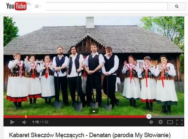 Denatan czyli jak grabarze parodiują "My Słowianie" [WIDEO]