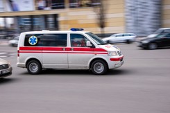 Eksplozja wstrząsnęła sądem w Kijowie. Służby na miejscu