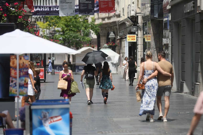 Visoke temperature najavljene za celu Srbiju 