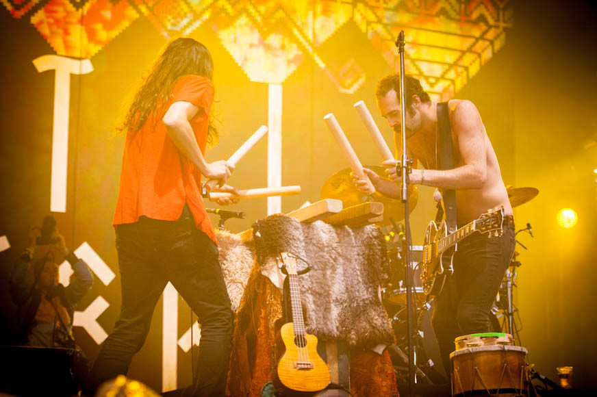 Coke Live Music Festival 2012 - Crystal Fighters (fot. Monika Stolarska / Onet)