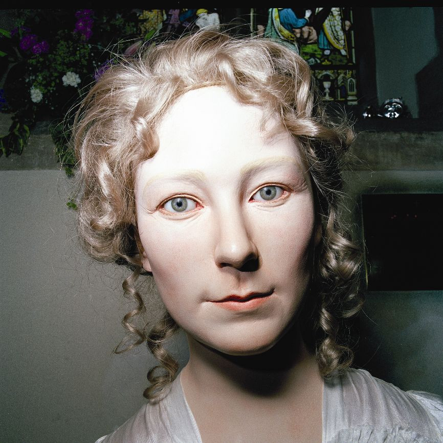 Hampshire Village Church.  A History of Local Wedding Dresses, 2006 © Anna Fox