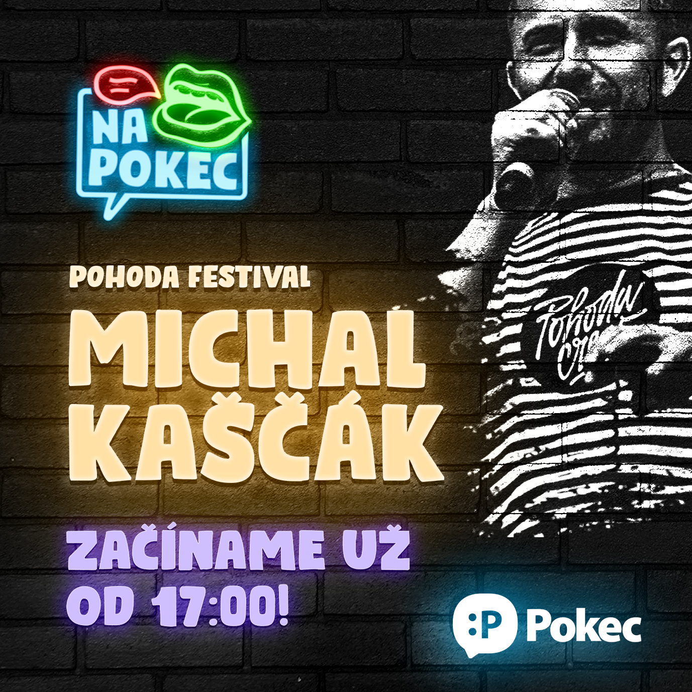 Príďte pokecať s Michalom Kaščákom 30. júna o 17:00.