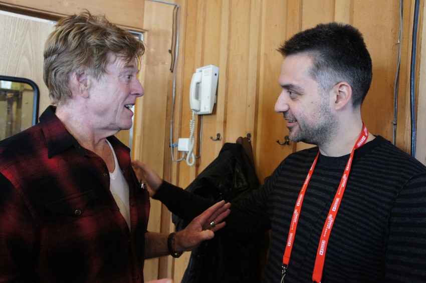 Retford i Srdan Golubović na Sandens festivalu prošle godine Direktor festivala Džon Kuper izjavio je da nezavisna kinematografija postaje sve zastupljenija u svim filmskim žanrovima.