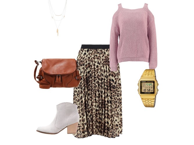 STYLIZACJE z plisowaną spódnicą