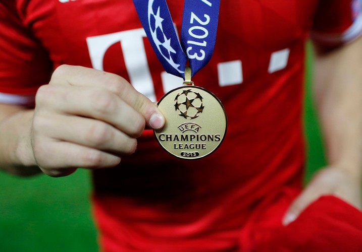 Tak Bayern Monachium cieszył się z wygrania Ligi Mistrzów