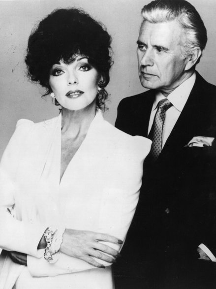 Joan Collins i John Forsythe z "Dynastii"