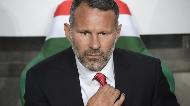 Ryan Giggs a Manchester United legendája és a walesi futballválogatott kapitánya /Fotó: MTI - Kovács Tamás