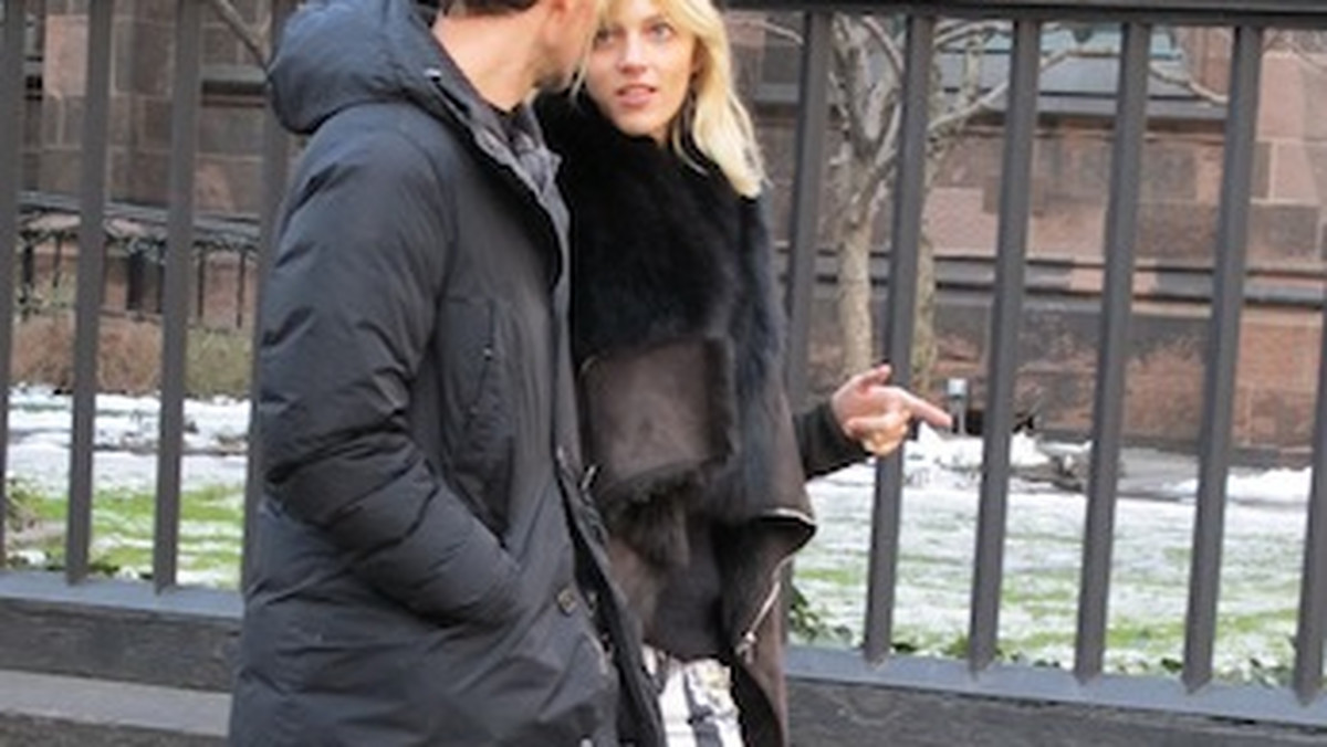 Anja Rubik i Sasha Knezevic