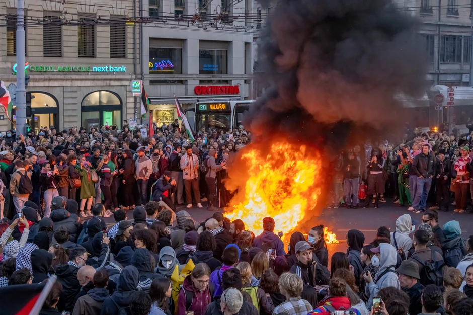 Protest u Ženevi