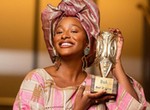 DJ Cuppy receives award for philanthropy, gives acceptance speech