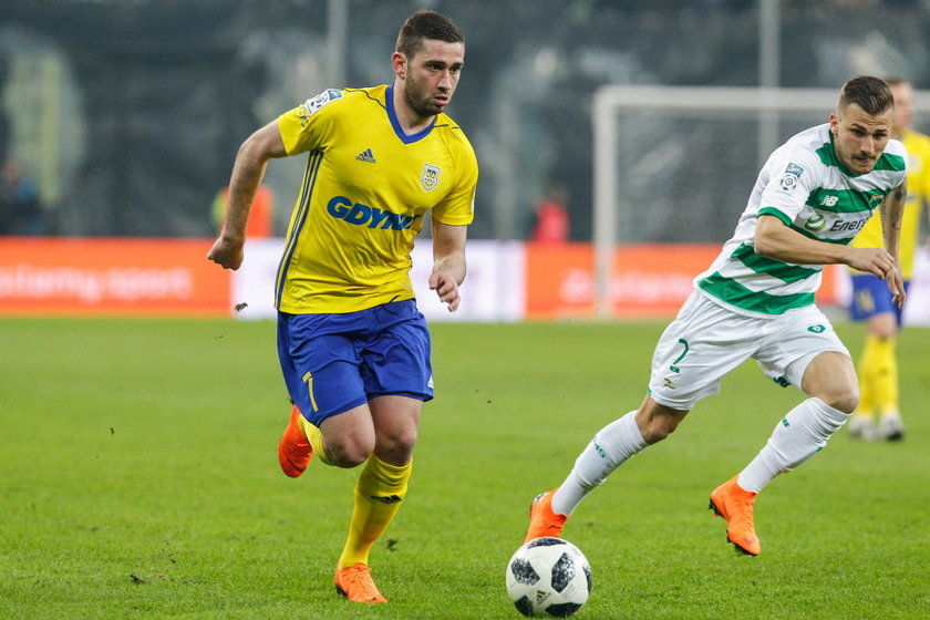 12.03.2018 ARKA GDYNIA - BRUK BET TERMALICA LOTTO EKSTRAKLASA PILKA NOZNA