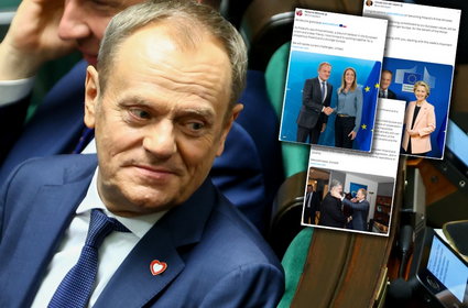 Ukraińscy politycy z radością witają premiera Tuska. Zadowolenia nie kryją też w UE