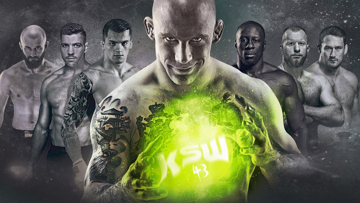 Gala KSW 43: śledź relację i wyniki walk na żywo. Początek wydarzenia w sobotę, 14 kwietnia, o godzinie 19. Walką wieczoru będzie starcie Damiana Janikowskiego z byłym mistrzem BAMMA i EFC Yannickiem Bahatim. Brązowy medalista olimpijski w zapasach pochodzi z Wrocławia i jest tam lokalnym bohaterem. Ciekawie zapowiada się także pojedynek pomiędzy mistrzem wagi półśredniej, Roberto Soldiciem i pretendentem do tego tytułu, Dricusem Du Plessisem.