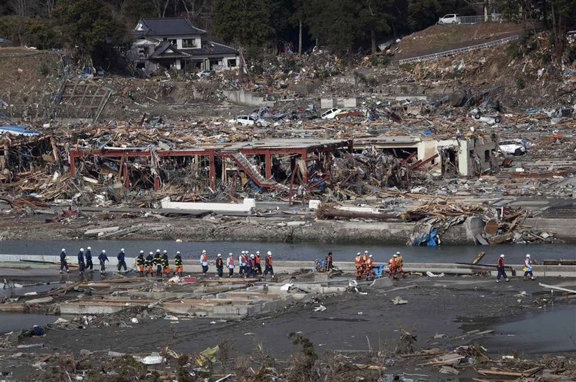 Skutki tsunami w Japonii