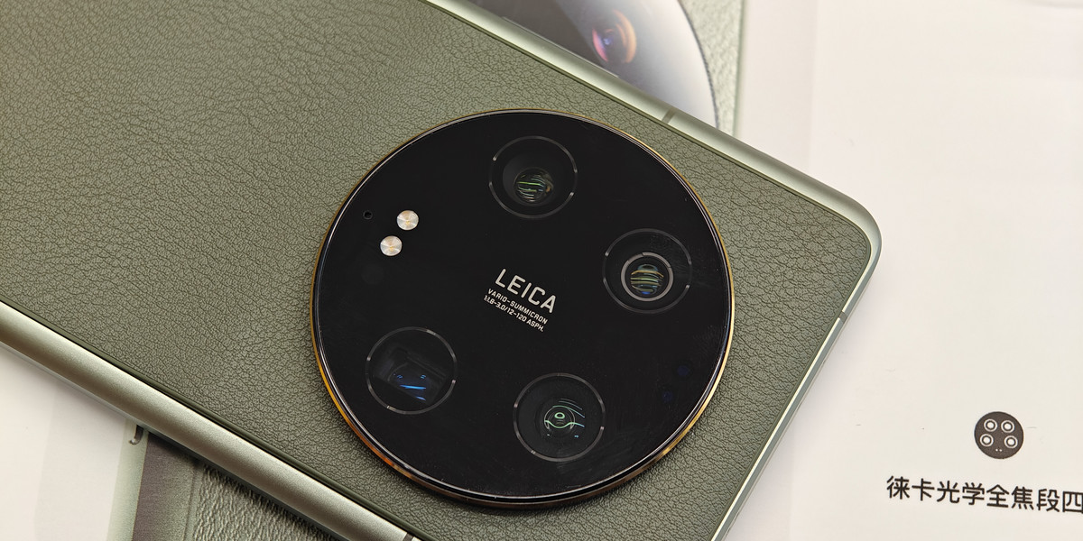 Aparat firmy Leica w chińskim smartfonie.