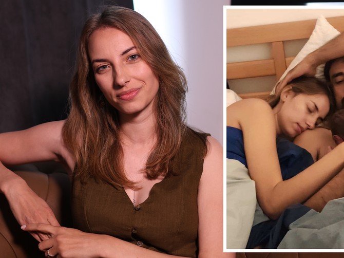 Marija se porodila kod kuće, na bračnom krevetu