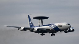 pokaz siły nato. potężne samoloty wojskowe operowały nad polską