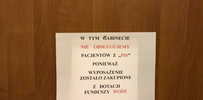 "Nie obsługujemy pacjentów z PiS". Prokuratura podjęła decyzję ws. lekarza z Gdyni