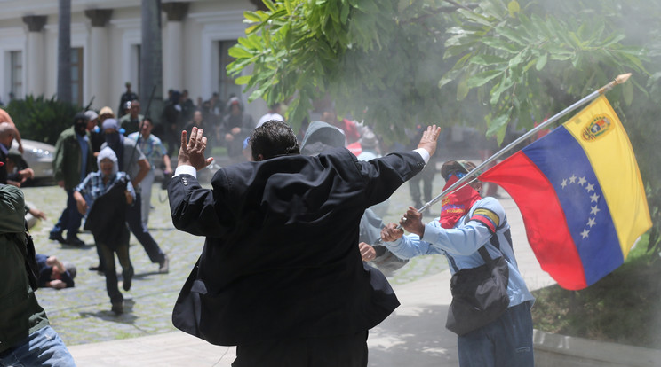 Válság Venezuelában/ Fotó: MTI