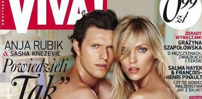 Goła Anja Rubik z mężem. Piękni?