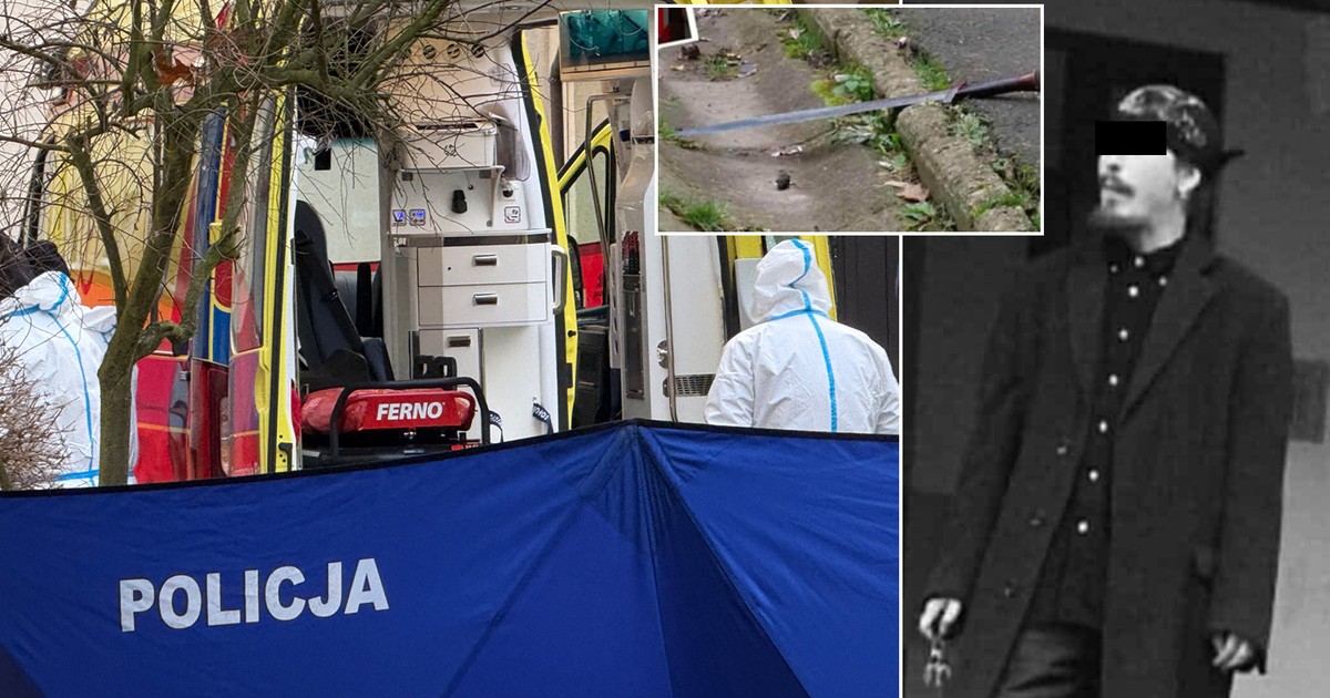 Miał zabić matkę, rzucił się na służby z mieczem. Sąsiedzi od dawna żyli w strachu: To była kwestia czasu