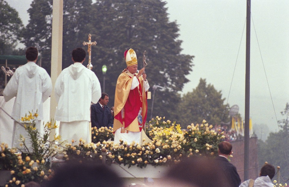 Spotkanie z młodzieżą, Jasna Góra, 1983 r.