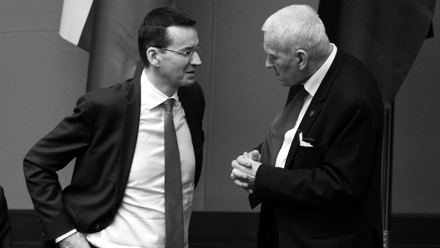 Nie żyje Kornel Morawiecki. Premier ujawnia ostatnie słowa ojca