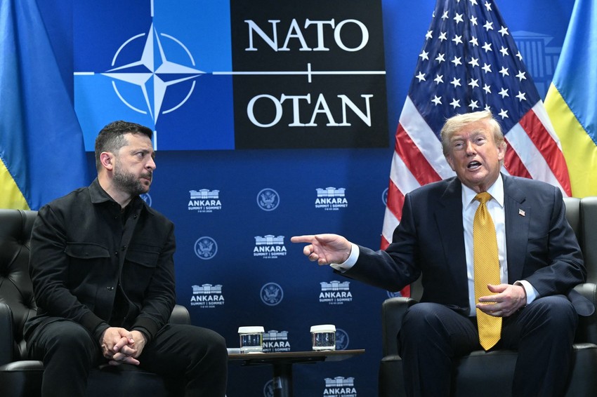 Donald Tramp i Volodimir Zelenski
