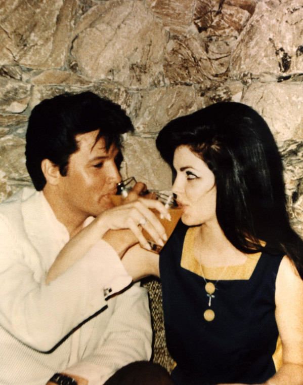 Elvis i Priscilla w Palm Springs, wieczór przed ślubem