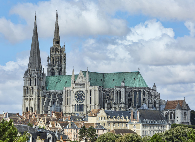 Chartres katedra