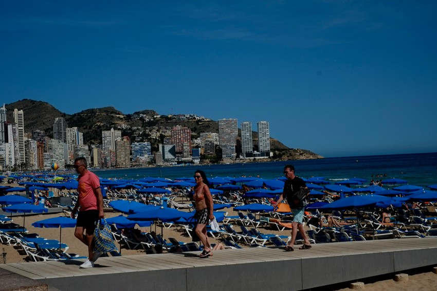 Toplotni talas u Španiji - Benidorm