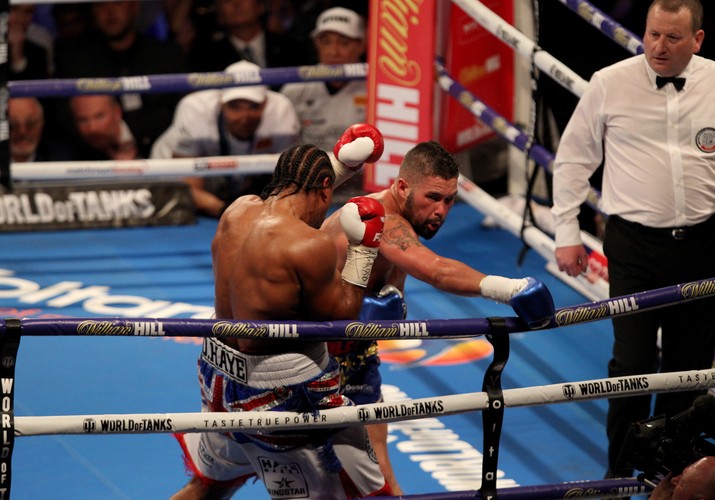 David Haye trzy razy leżał na deskach. Tony Bellew wygrał w piątej rundzie