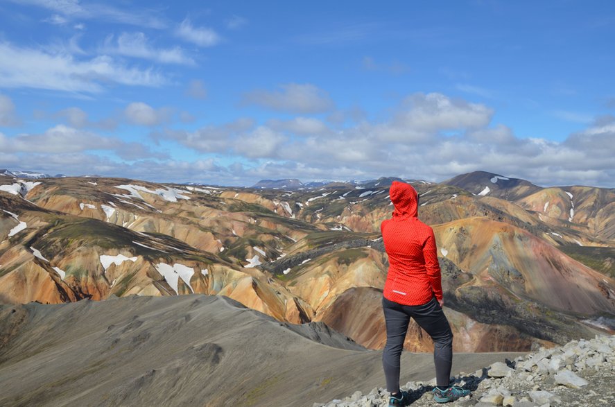 Wulkan Bláhnjúkur, Islandia.