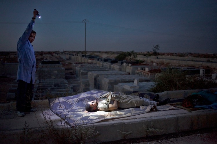 Ofiara wojny w Syrii