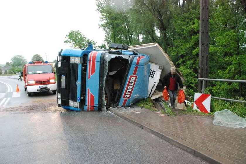 Wypadek w Kraśniku