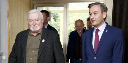 Lech Wałęsa zrugał Roberta Biedronia. „To jest grzech”