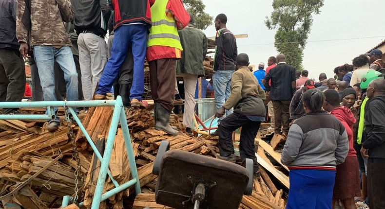 4 pupils rushed to KNH, dozens trapped as classroom collapses in Nairobi