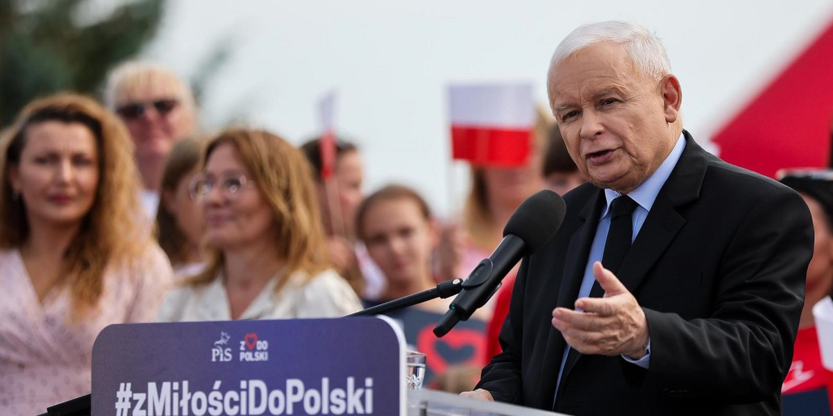 Jarosław Kaczyński straszy grzybiarzy.