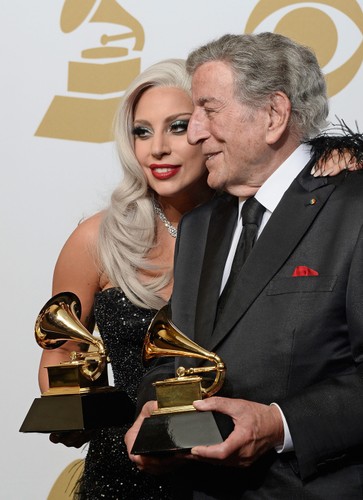 Lady Gaga i Tony Bennett na gali Grammy 2015