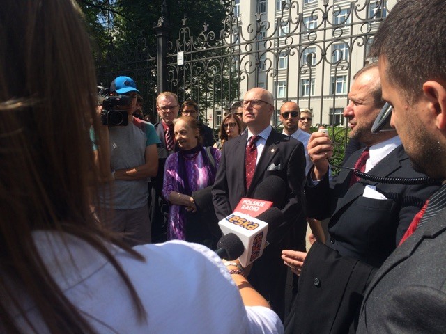 Protest adwokatów/ fot. Anna Krzyżanowska- Prawnik.pl