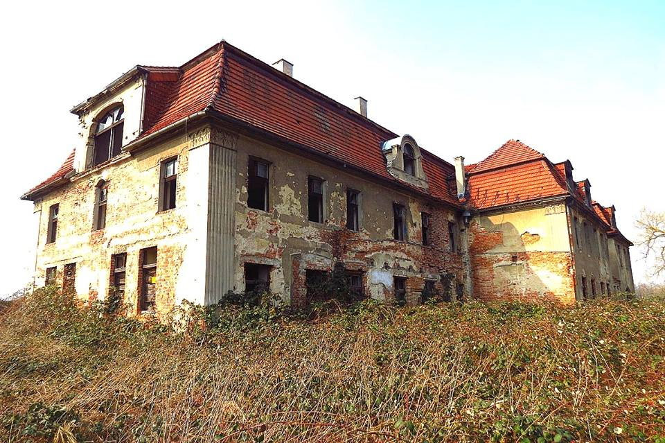 Glinka koło Góry Śląskiej - opuszczony pałac