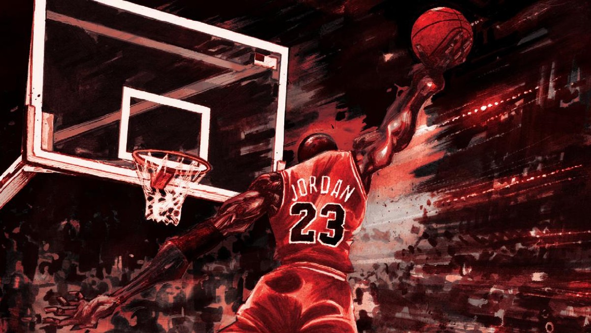 W ciągu piętnastu sezonów w lidze NBA Michael Jordan zagrał 1072 mecze spędzając na boisku 41011 minut i zdobywając ze swoją drużyną Chicago Bulls aż sześciokrotnie tytuł mistrzowski. Był jedną z największych sportowych gwiazd lat 80. i 90., a dziś powszechnie uznaje się go za najwybitniejszego koszykarza wszech czasów. Wydany właśnie komiks "Michael Jordan. Nadchodzi byk" Wilfreda Santiago, jest biograficzną opowieścią o życiu i karierze człowieka, który – jak twierdzą złośliwcy – był na tyle popularny, że udało mu się uczynić z łysiny modę.