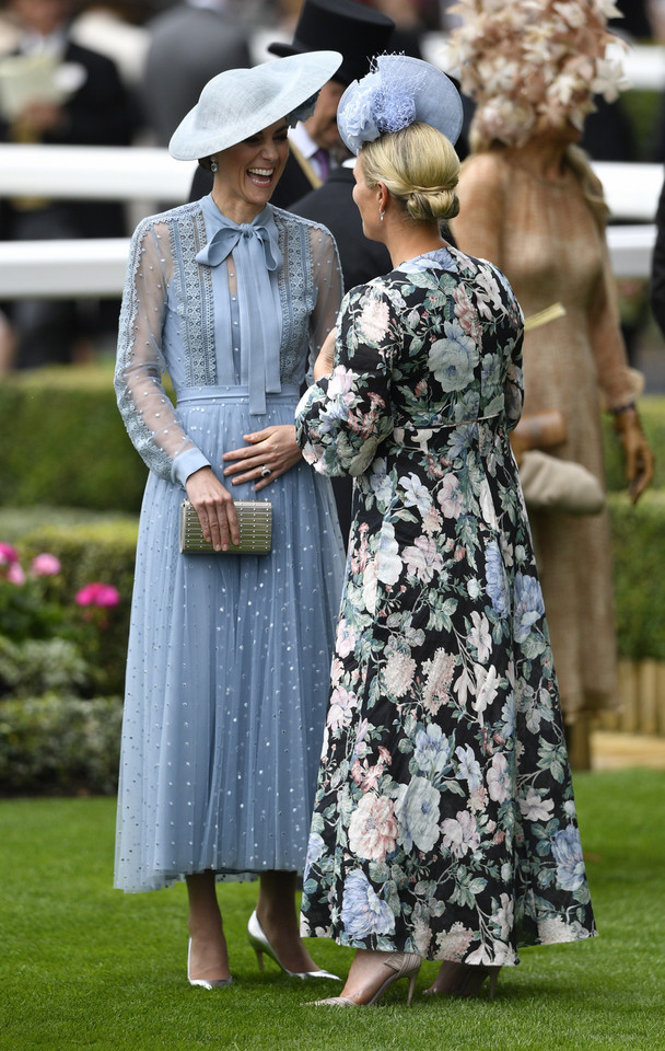 Księżna Kate i Zara Tindall
