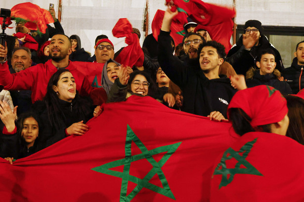 Kibice reprezentacji Maroko