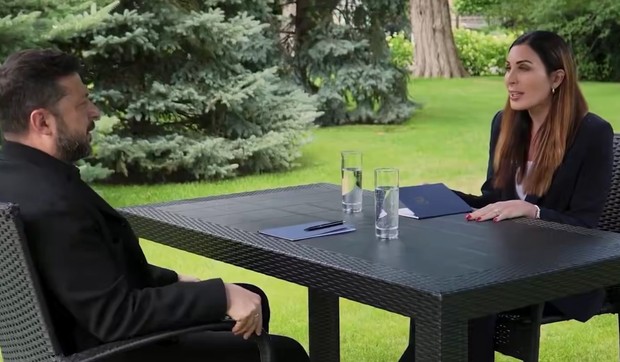 Volodomir Zelenski i Laura Lumer