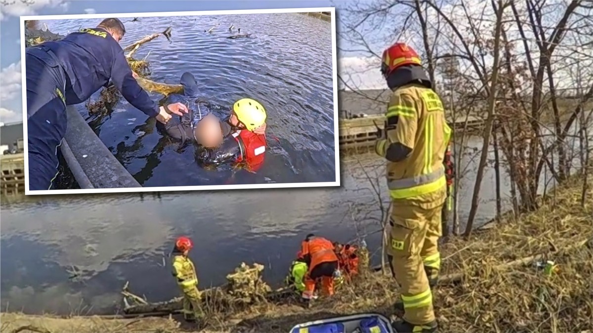 Łowił ryby na własnej tratwie. Chwilę później walczył o życie