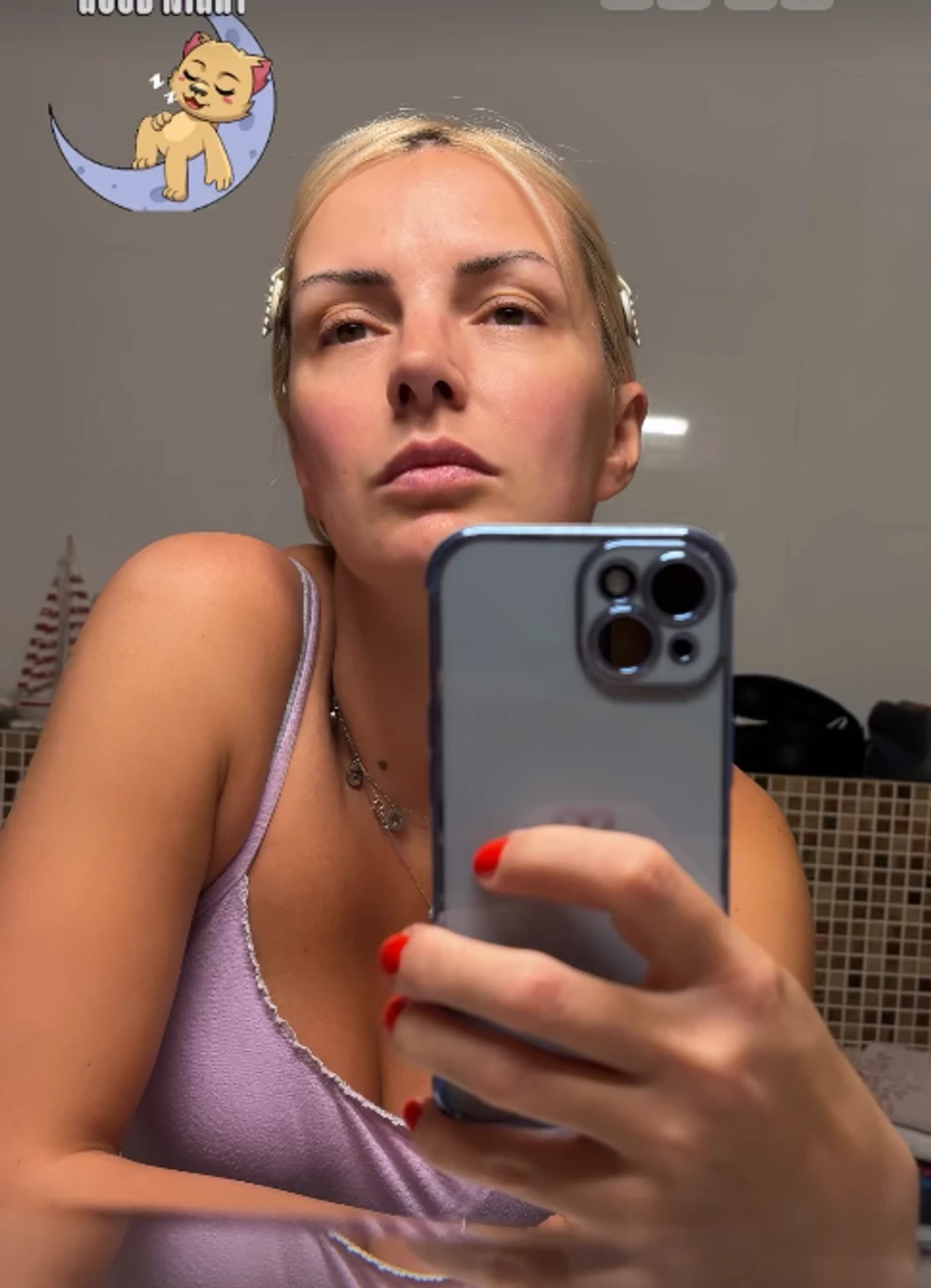 Milena Vučić pokazala lice bez šminke