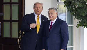 Donald Tramp i Viktor Orban u Vašingtonu 7. novembra