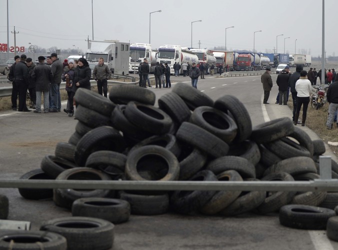 Zablokowane przejście graniczne Korczowa/Krakowiec