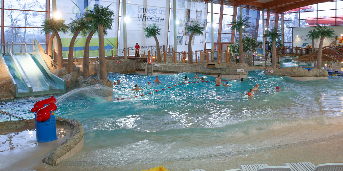 W aquaparku powstanie nowy basen dla dzieci.